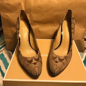 Coach shoes heels